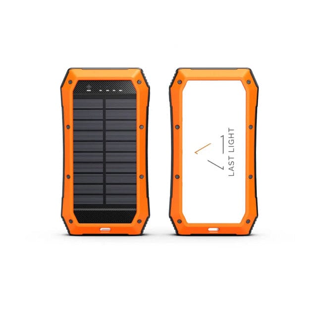 20000 mAh Solar Power Bank & Charger Lighting & Charging Last Light LLC Orange 