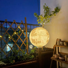 Load image into Gallery viewer, 3D Moon Indoor &amp; Outdoor Floor Lamp Outdoor Lighting EP Designlab LLC 
