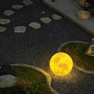 3D Moon Indoor & Outdoor Floor Lamp Outdoor Lighting EP Designlab LLC 