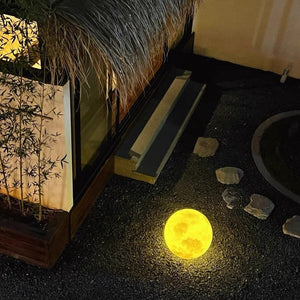 3D Moon Indoor & Outdoor Floor Lamp Outdoor Lighting EP Designlab LLC 