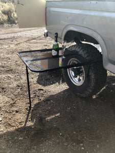 Large Steel Camping Table Large Steel Tail Gater Tire Table 