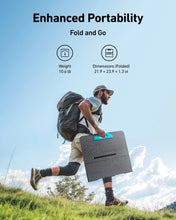 Load image into Gallery viewer, Anker SOLIX PS100 Portable Solar Panel - 100 Watt Monocrystalline, IP67 Waterproof Portable Solar Panel ANKER SOLIX 