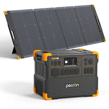 Load image into Gallery viewer, PECRON E3600LFP Solar Generator Kit 3600W 3072Wh generator kit Pecron 