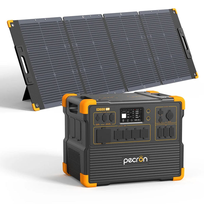 PECRON E3600LFP Solar Generator Kit 3600W 3072Wh generator kit Pecron 