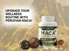 Load image into Gallery viewer, USDA Organic Maca Root Capsules Vitamins &amp; Supplements Mother Nature Organics 