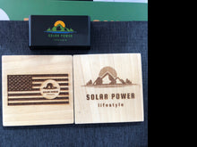 Load image into Gallery viewer, Solar Power Lifestyle Custom Swag From MKWoodworksDesignCo Coaster Solar Power Lifestyle 