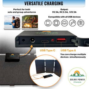 Solar Power Lifestyle & Jackery Charged Up Bundle Portable Charging Station Solar Power Lifestyle 
