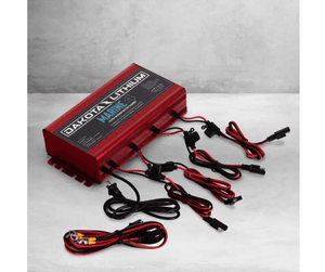 DAKOTA LITHIUM MARINE 4 BANK, 40-AMP (10-AMP PER BANK) 12V ONBOARD LITHIUM BATTERY CHARGER Battery Charger Dakota Lithium 