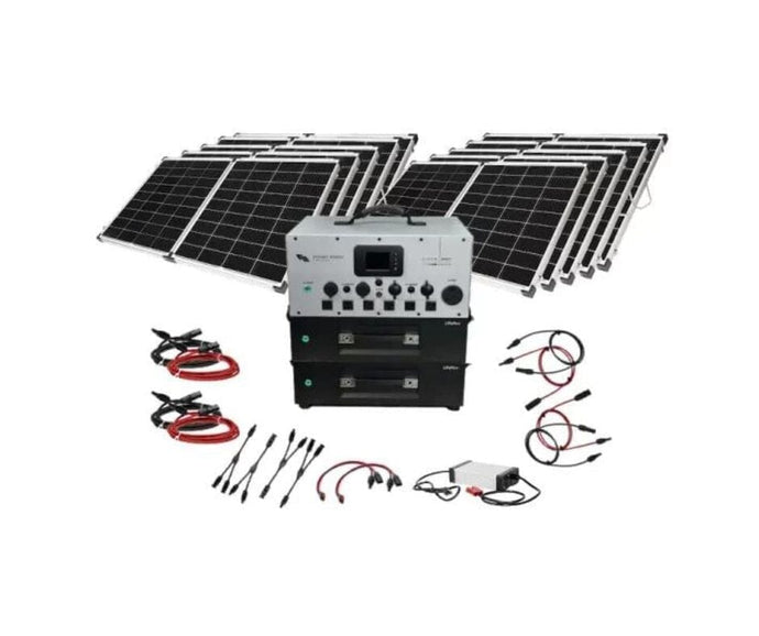 Titan Boost 2000 Briefcase Kit Solar Energy Kits Point Zero Energy 