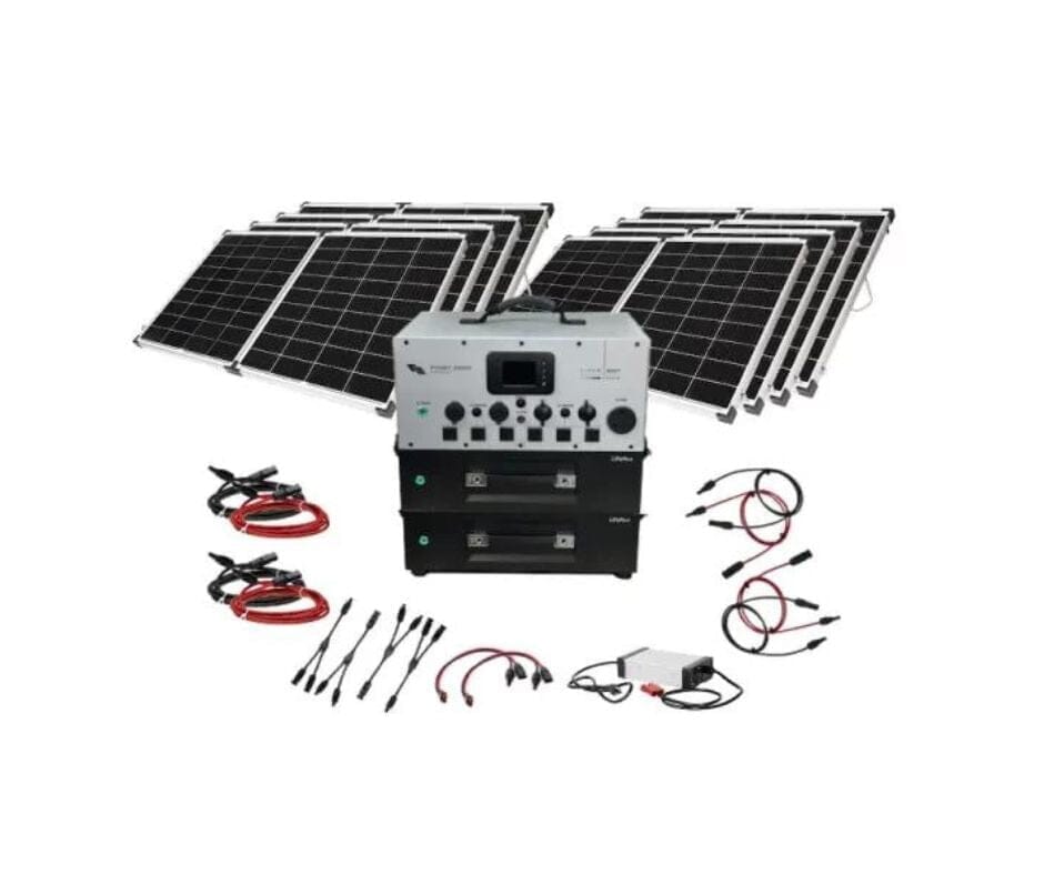 Titan Boost 1600 Briefcase Kit Solar Energy Kits Point Zero Energy 