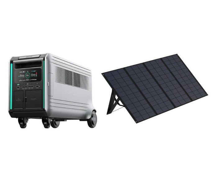 SuperBase V6400+ 400W Solar Panel Power Bundle Zendure 