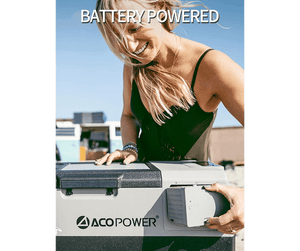 Acopower LionCooler X50A Portable Solar Fridge Freezer, 52 Quarts Solar Cooler Acopower 