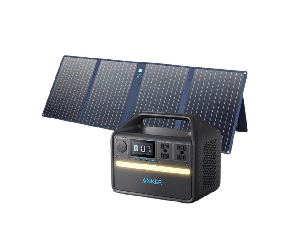 falsk Forurenet påske Anker 535 Portable power station + Anker 625 Solar panel 100W – Solar Power  Lifestyle