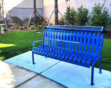 Load image into Gallery viewer, Sun Charge Systems Uptown Charging Bench Solar Bench Sun Charge Systems 