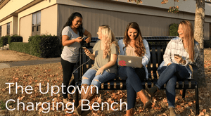 Sun Charge Systems Uptown Charging Bench Solar Bench Sun Charge Systems 