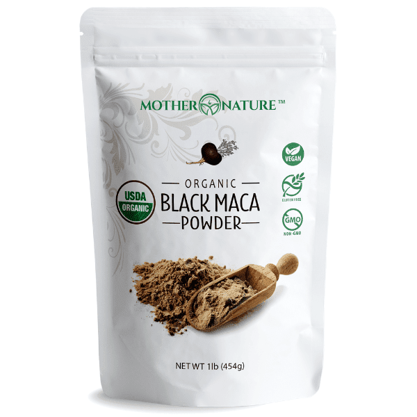 Black Maca Powder Vitamins & Supplements Mother Nature Organics 