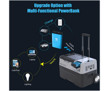 Load image into Gallery viewer, Acopower Solar Cooler Acopower LionCooler Pro Portable Solar Fridge Freezer, 52 Quarts - With Battery