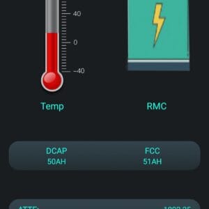 Aims Power Lithium Battery with Wake Up, Heater & BT Monitoring 12V 104Ah LiFePO4 Batteries Solar Power Lifestyle 