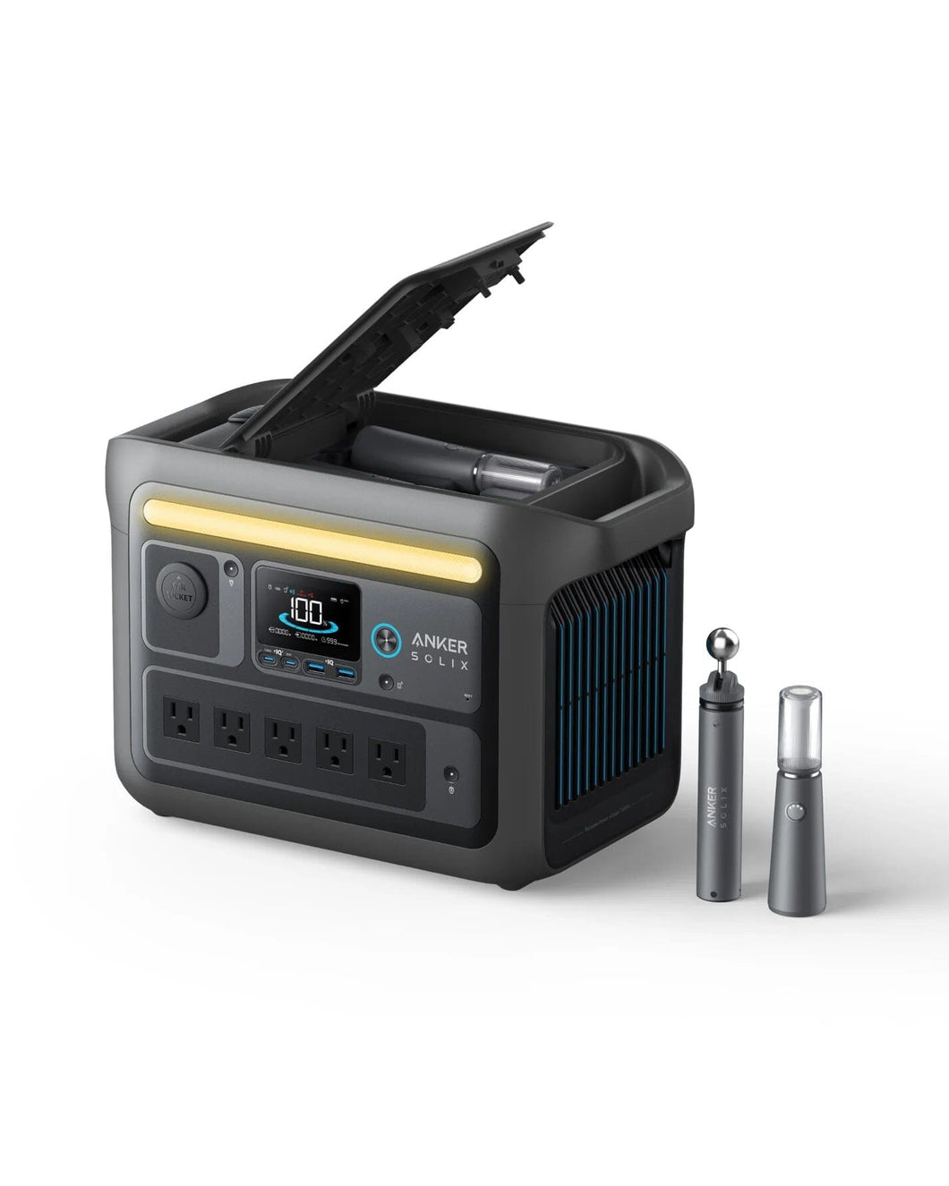 Anker SOLIX C800X Portable Power Station - 768Wh | 1600W Portable Solar Generator ANKER SOLIX 