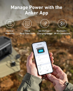 Anker SOLIX C800X Portable Power Station - 768Wh | 1600W Portable Solar Generator ANKER SOLIX 