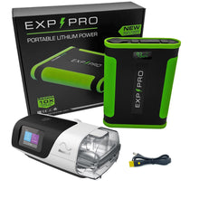 Load image into Gallery viewer, EXP PRO EXP48PRO ResMed AirSense 11 / AirCurve 11/ AirMini DC Power Cord EXP48PRO APEX Battery (CPAP DC Cord Included)