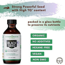 Load image into Gallery viewer, Black Seed Oil Vitamins &amp; Supplements Mother Nature Organics 