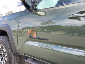 USA 3M Adhesive-Backed American Flag - Small (Two-Pack) Vehicle Magnets Tactilian 