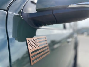 USA 3M Adhesive-Backed American Flag - Small (Two-Pack) Vehicle Magnets Tactilian 