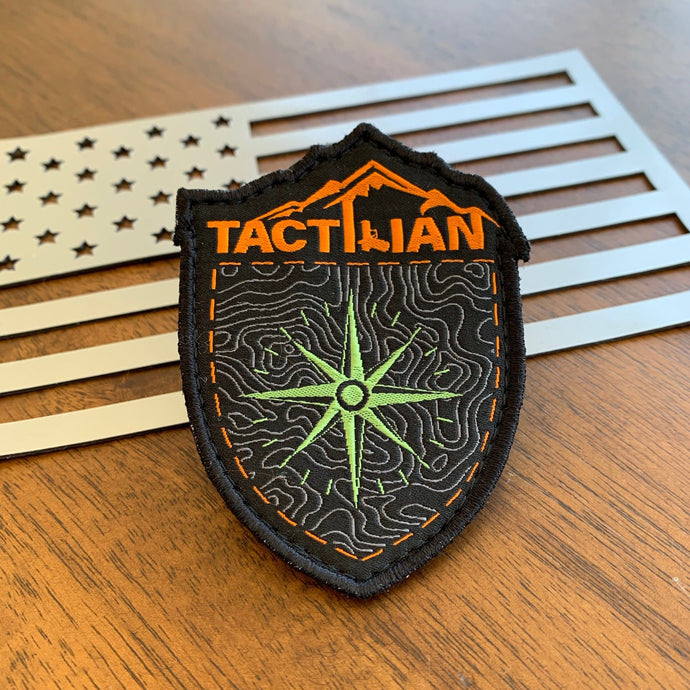 Compass Topography Thread Patch Tactilian 