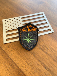 Compass Topography Thread Patch Tactilian 