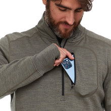 Load image into Gallery viewer, Expedition - Men&#39;s Wool 1/4 Zip Wilderness Tops Minus33 Merino Wool Clothing 
