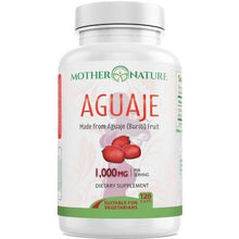 Load image into Gallery viewer, Mother Nature Organics Vitamins &amp; Supplements 120 Count Aguaje Capsules