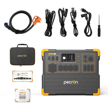 Load image into Gallery viewer, PECRON E3600LFP Solar Generator Kit 3600W 3072Wh generator kit Pecron 