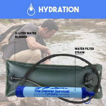 Load image into Gallery viewer, Premium 2 Person 5 Day Solar Survival Bug Out Bag Backpack Bug Out Bag Denver Survival 