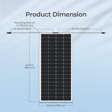 Load image into Gallery viewer, Renogy Portable Solar Panel Renogy 200-Watt 12-Volt Flexible Monocrystalline Solar Panel