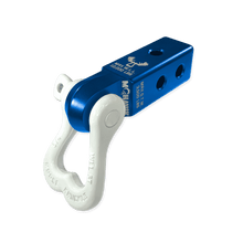 Load image into Gallery viewer, Moose Knuckle XL 3/4 Shackle and Mohawk 2.0 Receiver Combo Recovery Gear Forward Notion, LLC Blue Pill / Pure White 