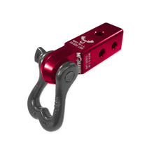 Load image into Gallery viewer, Moose Knuckle XL 3/4 Shackle and Mohawk 2.0 Receiver Combo Recovery Gear Forward Notion, LLC Red Rum / Matte Gun Gray 