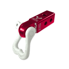 Load image into Gallery viewer, Moose Knuckle XL 3/4 Shackle and Mohawk 2.0 Receiver Combo Recovery Gear Forward Notion, LLC Red Rum / Pure White 