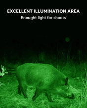Load image into Gallery viewer, Solar Green Light for Hunting Hogs Deer,Fish light -15,000lumens Outdoor Hunting Langy Solar Lights 