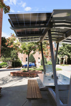 Load image into Gallery viewer, Spotlight Solar Solar Bench Spotlight Solar Haven Solar Shelter