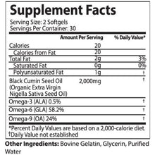 Load image into Gallery viewer, Black Seed Oil Capsules 2,000mg (Softgel) Vitamins &amp; Supplements Mother Nature Organics 