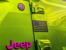 Load image into Gallery viewer, USA 3M Adhesive-Backed American Flag - Small (Two-Pack) Vehicle Magnets Tactilian 