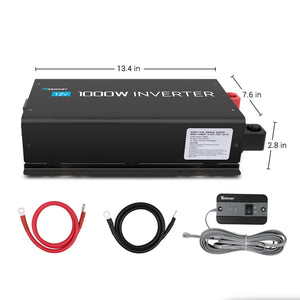 RENOGY 1000W 12V Pure Sine Wave Inverter with Power Saving Mode (New Edition) Power Inverter Renogy 