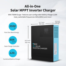 Load image into Gallery viewer, RENOGY 48V 3500W Solar Inverter Charger Power Inverter Charger Renogy 