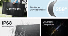 Load image into Gallery viewer, EcoFlow 100W Flexible Solar Panel Foldable Solar Panel EcoFlow 