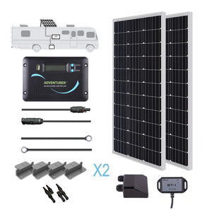 RENOGY 200 Watt 12 Volt Solar RV Kit RV Solar System Renogy 