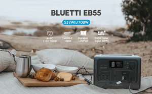 BLUETTI EB55 Portable Power Station | 700W 537WH Generators BLUETTI 