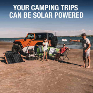 JACKERY Solar Generator 1000 (Jackery 1000 + 2 x SolarSaga 100W) Solar Energy Kits Jackery 