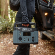 Load image into Gallery viewer, Wagan Tech Lithium Cube 500 Portable Power Station Portable Solar Generator Wagan Tech 