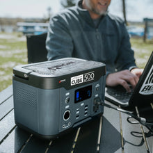 Load image into Gallery viewer, Wagan Tech Lithium Cube 500 Portable Power Station Portable Solar Generator Wagan Tech 